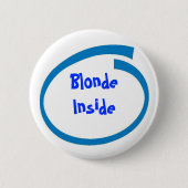 Blondine nach innen button (Vorderseite)
