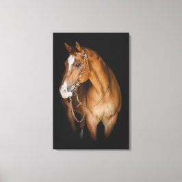 Blondine u. brach - kundengerechten Leinwand-Druck Leinwanddruck