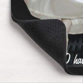 Blondinen Mousepad (Ecke)