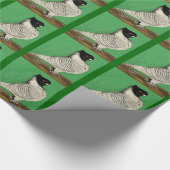 Blondinette Frill Pigeon Geschenkpapier (Ecke)