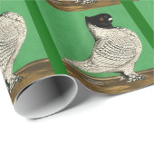 Blondinette Frill Pigeon Geschenkpapier (Rolleneckpunkt)