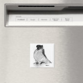 Blondinette Pigeon Laced 1978 Magnet (In Situ (Geschirrspüler))