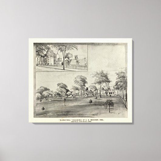 Blonstone, Westville Leinwanddruck (Vorderseite)