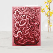 Blood and Guts Karte (Gelbe Blume)