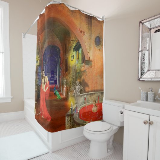 Blood Bath Duschvorhang (Beispiel)