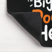 Blood Cancer Awareness Ribbon Leukemia Poopie Head Mousepad (Ecke)