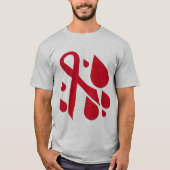 Blood cancer awareness T-Shirt (Vorderseite)