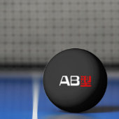 Blood Group AB Japanisches Kanji Ping-Pong Ball (Netto)