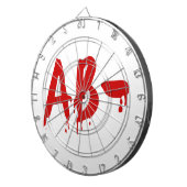 Blood Group AB - Negative #Horror Hospital Dartscheibe (Vorderseite rechts)