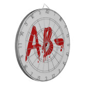 Blood Group AB - Negative #Horror Hospital Dartscheibe (Vorderseite Links)