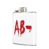 Blood Group AB - Negative #Horror Hospital Flachmann (Links)