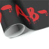Blood Group AB - Negative #Horror Hospital Geschenkpapier (Rolleneckpunkt)