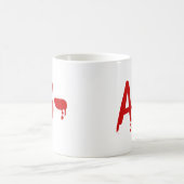 Blood Group AB - Negative #Horror Hospital Kaffeetasse (Mittel)