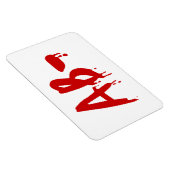 Blood Group AB - Negative #Horror Hospital Magnet (Rechte Seite)