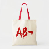 Blood Group AB - Negative #Horror Hospital Tragetasche (Vorne)