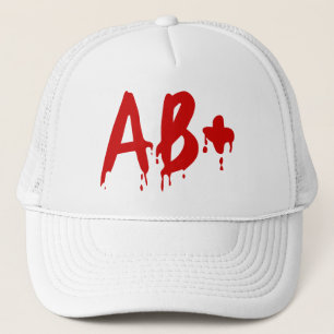 Blood Group AB+ Positive #Horror Hospital Truckerkappe