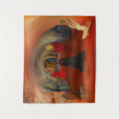 Blood is Life Wandteppich (Vorderseite)