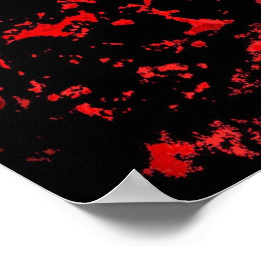 Blood King Mask des Horrors Poster (Ecke)