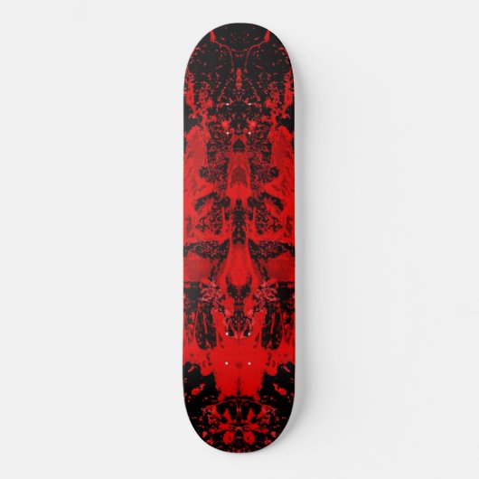 Blood King Mask des Horrors Skateboard (Vorderseite)