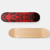 Blood King Mask des Horrors Skateboard (Horizontal)