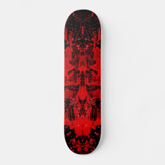 Blood King Mask des Horrors Skateboard (Vorderseite)