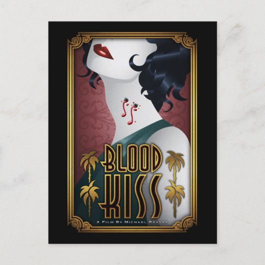 Blood Kiss Offiziell Poster Postkarte (Vorderseite)