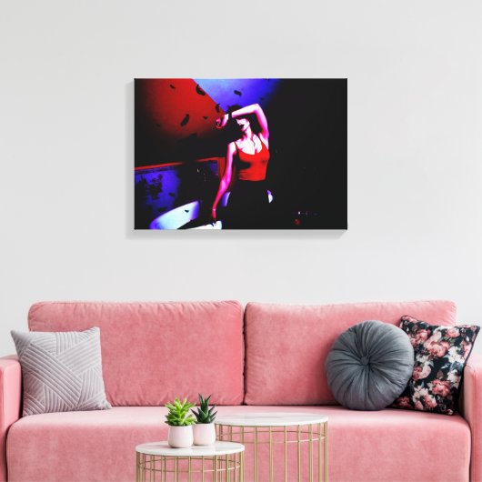 BLOOD LEINWANDDRUCK (Insitu (Wohnzimmer))