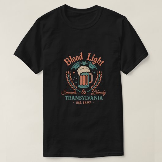 Blood Light Vintage Vampire Brew Tee (Design vorne)