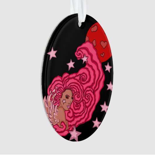 Blood Moon Angel Ornament  (Vorderseite)