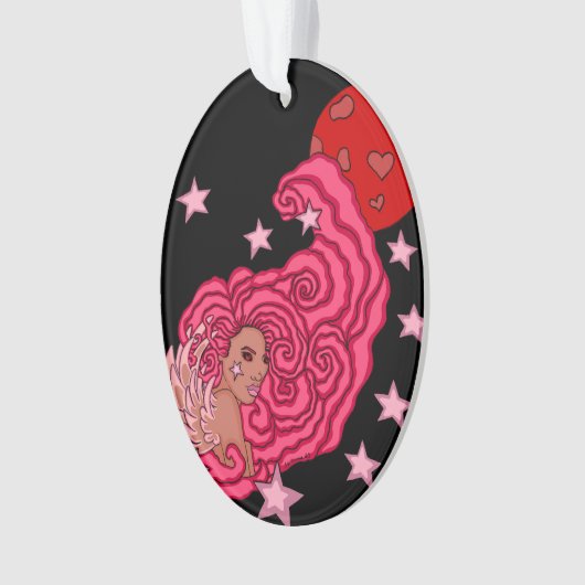 Blood Moon Angel Ornament  (Vorderseite)