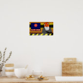 Blood Moon CBC News Poster (Küche)