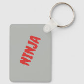 blood moon ninja (customize) schlüsselanhänger (Rückseite)