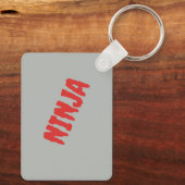 blood moon ninja (customize) schlüsselanhänger (Rückseite)