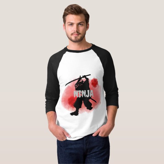 blood moon ninja (customize) T-Shirt (Vorne ganz)