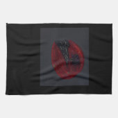Blood Moonlit Night Kitchen Towel Geschirrtuch (Horizontal)
