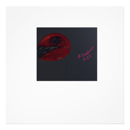 Blood Moonlit Night Photo Enlargement Fotodruck