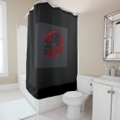 Blood Moonlit Night Shower Curtain Duschvorhang (Beispiel)