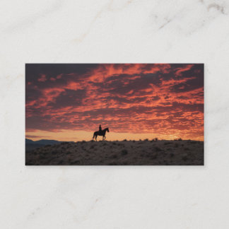 Blood Orange Birthday Invitation - Intense Western Begleitkarte