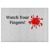 Blood Platsch Kitchen Cutting Board Anpassen! Schneidebrett (Vorderseite)