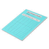 BLOOD PRESSURE TRACKER NOTIZBLOCK (angewinkelt)