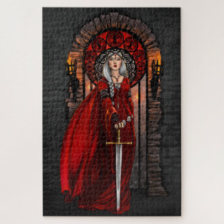 Blood Queen - verzaubertes Fantasiepuzzle Puzzle