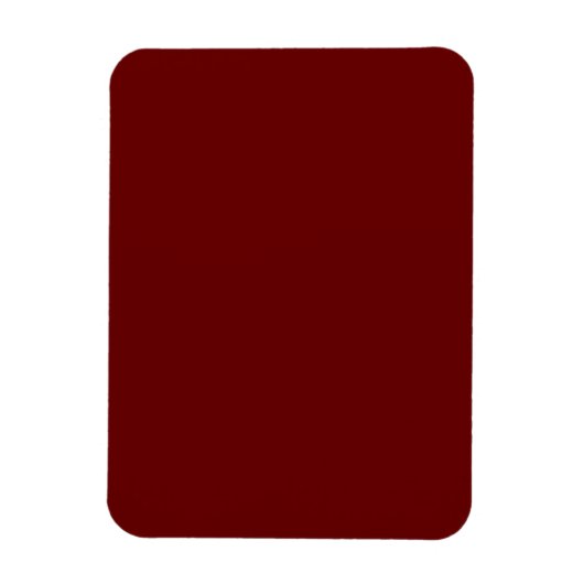 Blood Red Foto Magnet (Vertikal)