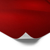 Blood Red Hearts Poster (Ecke)