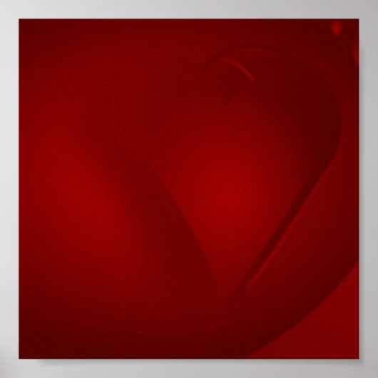 Blood Red Hearts Poster (Vorne)