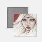 Blood Red Midnight Magnet (Vorderseite/Rückseite)