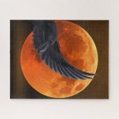 Blood Red Moon Black Raven Puzzle (Horizontal)