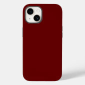 Blood Red Tough iPhone 14 Fall Case-Mate iPhone Hülle (Rückseite)