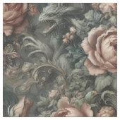 Blood Shadows Ritual - Gothic Statement Tile Stoff (Nahaufnahme)