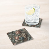 Blood Shadows Ritual – Gothic Victorian Rechteckiger Pappuntersetzer (Vor Ort)