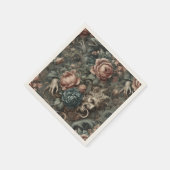 Blood Shadows Ritual – Gothic Victorian Serviette (Ecke)